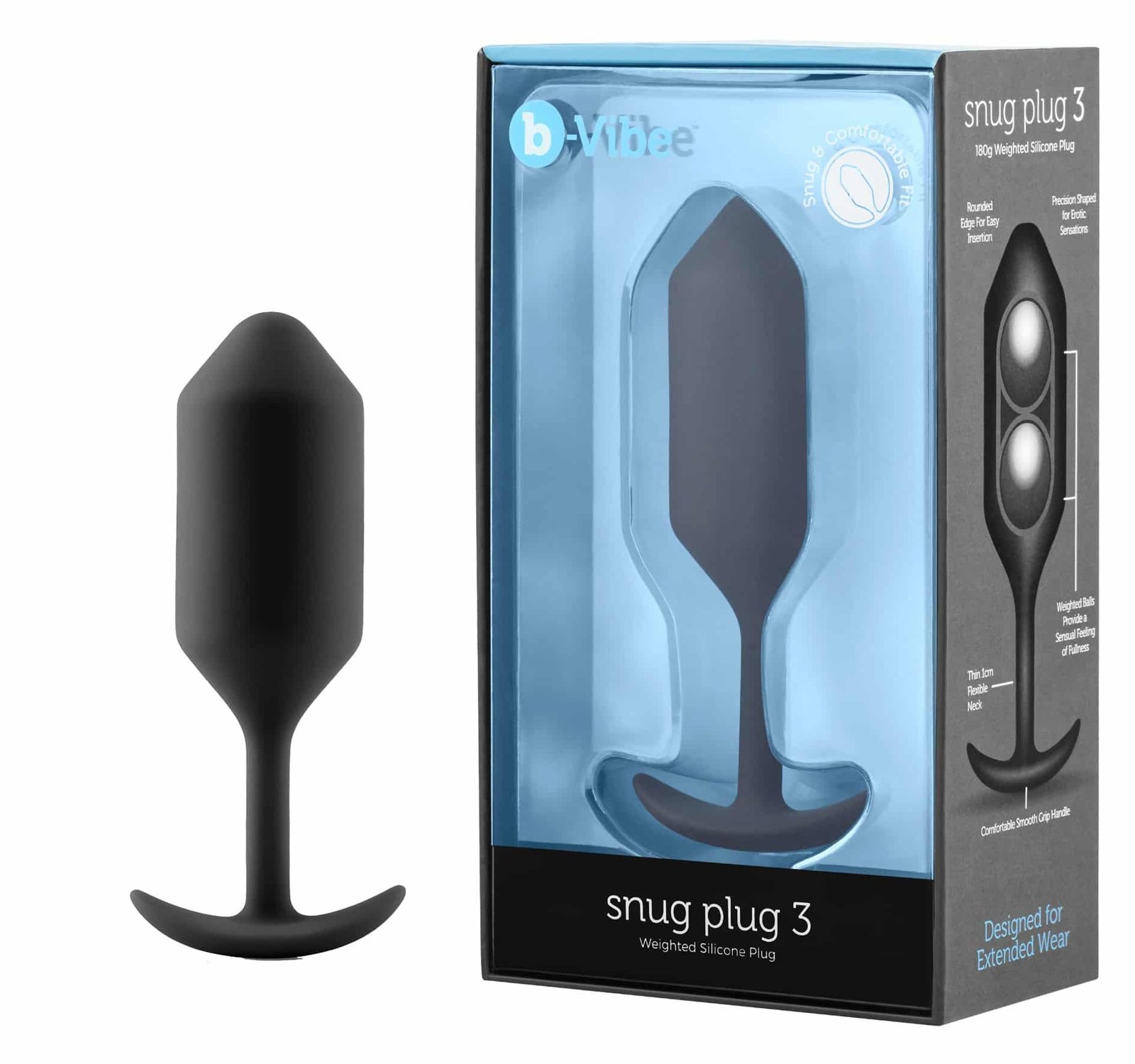 Plug Anal 180 Gms Marca B-vibe - Taboo Sex Shop